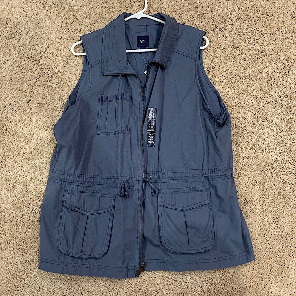 GAP XXL zip up vest